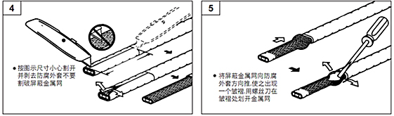 PMKG-LS二通接線盒安裝示意圖